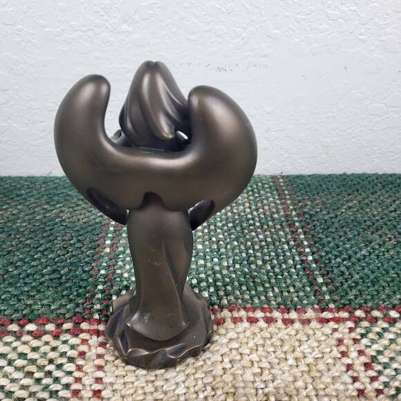 PartyLite Bronze Finish Angel Tealight Candle Holder - Picture 4 of 6
